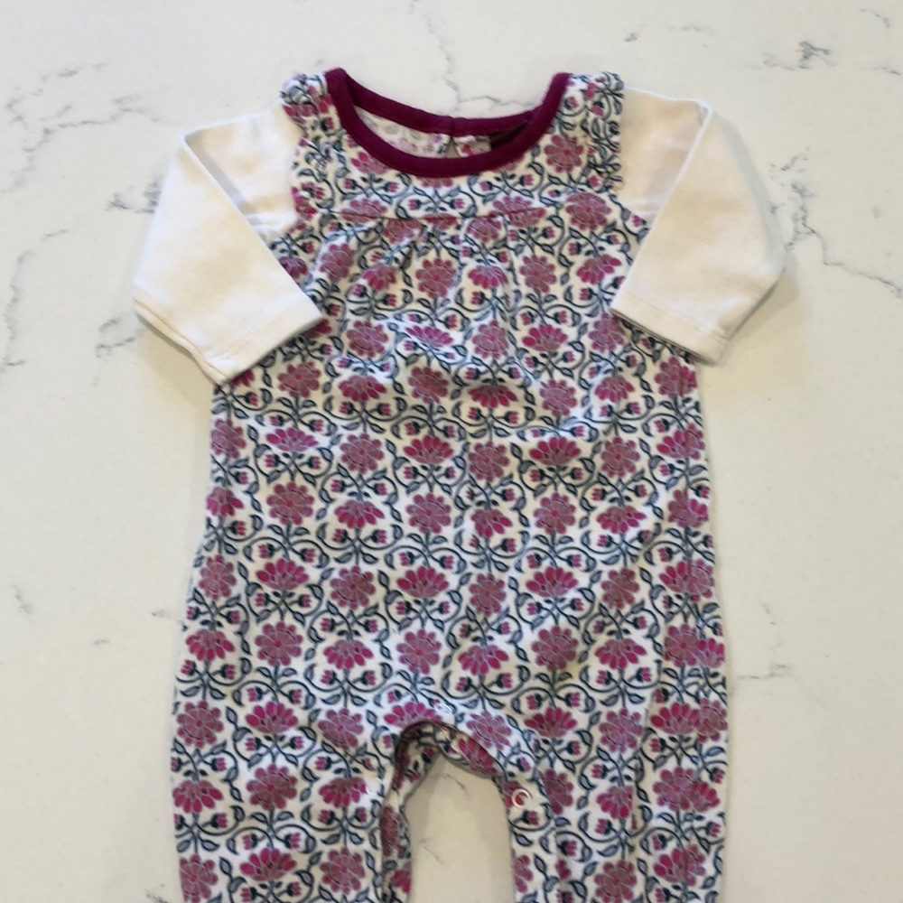 Tea Floral Romper